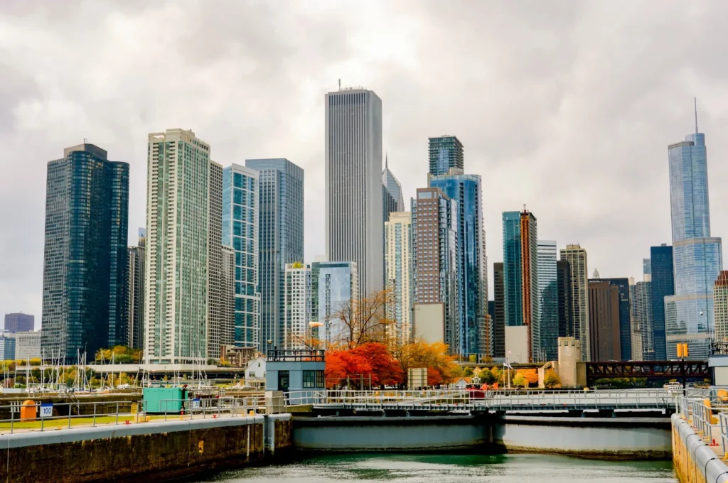 Awesome view of a city